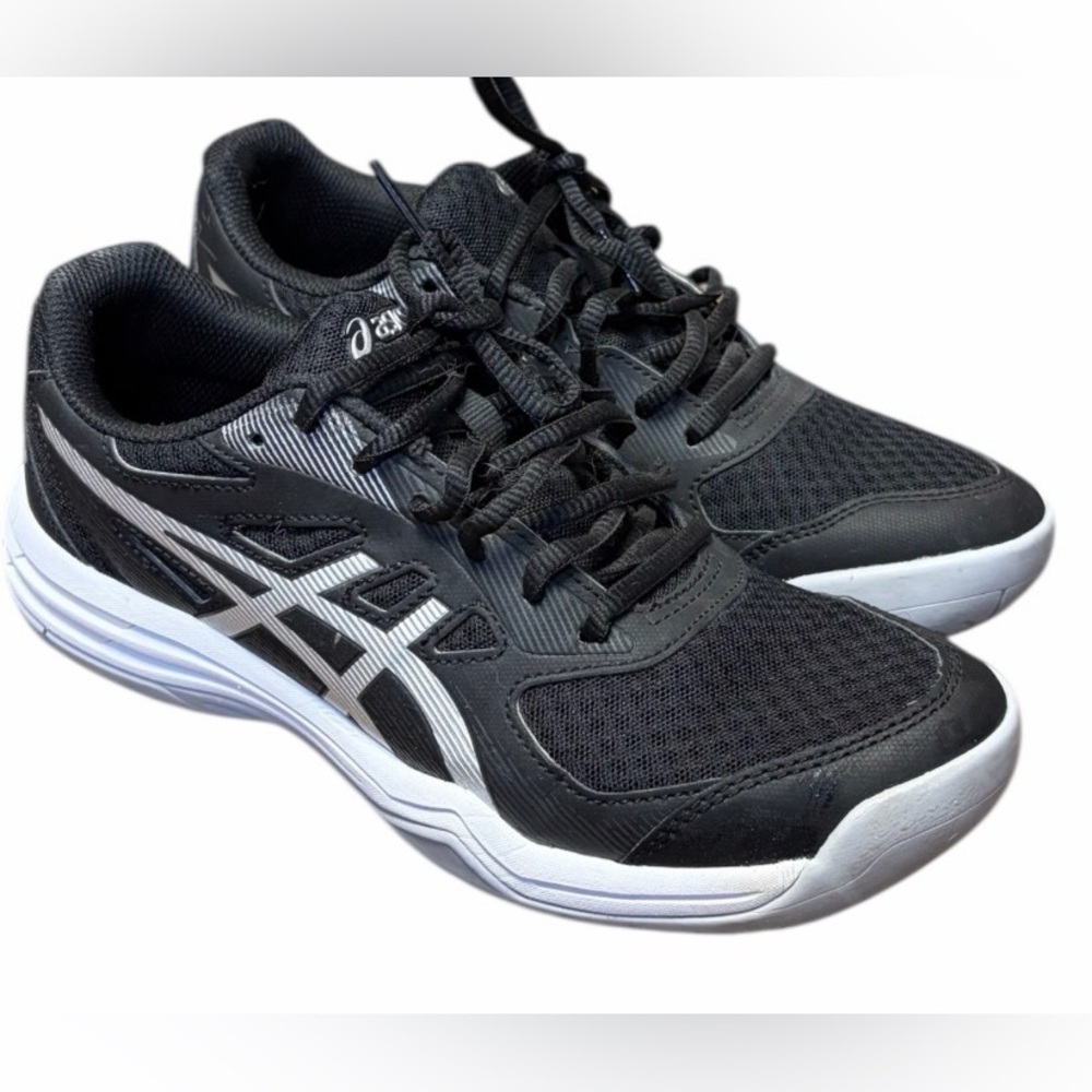ASICS Upcourt 5 Women’s Size 8 Volleyball Shoes Black Sneakers